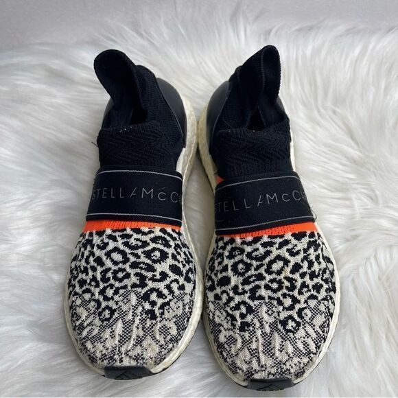 Adidas x Stella McCartney Ultraboost Leopard Print Knit Sneakers 7 - Picture 2 of 9